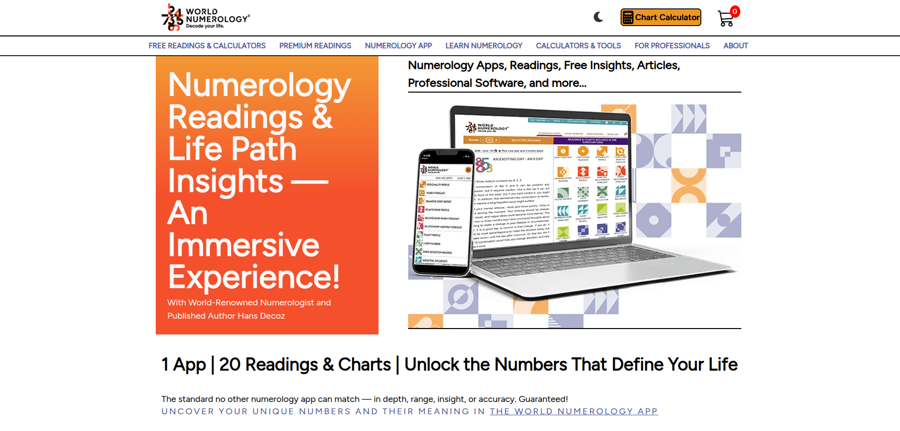 World Numerology homepage