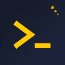 ServerDesk app icon: a gold terminal prompt on a dark background